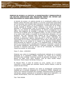 TESIS Y JURISPRUDENCIAS DERECHO PENAL ENERO 2011