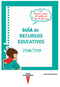guia de recursos educativos - Ayuntamiento Rivas Vaciamadrid