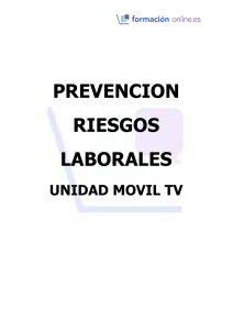 031. formacion unidad movil tv - Prevención de Riesgos Laborales