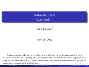 Notas de Clase Econom_a I