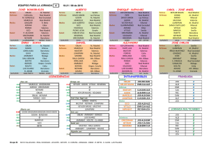 4 Ø Ø Ø Ø Ø Ø Ø Ø COINCIDENCIAS INTRANSFERIBLES