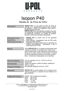 Isopon P40 - Pintarmicoche.com