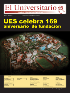 UES celebra 169 - Universidad de El Salvador