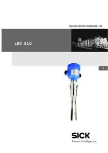 Declaración del fabricante - FDA - LBV 310