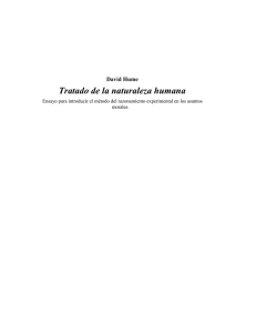 David Hume - Tratado de la naturaleza humana