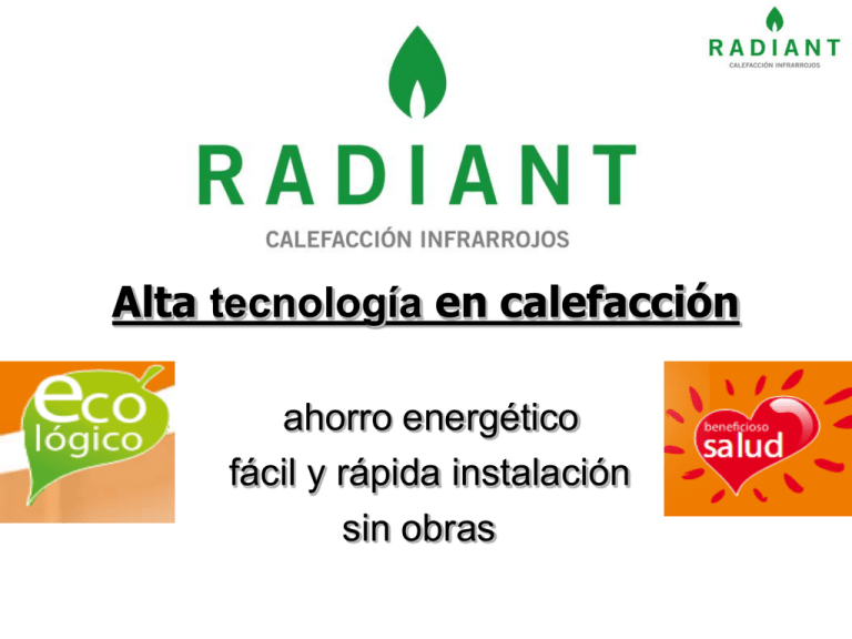 Presentaci n De PowerPoint Calefacci n Por Infrarrojos