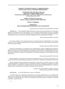 Marco Constitucional vinculado a la Gestión Migratoria.