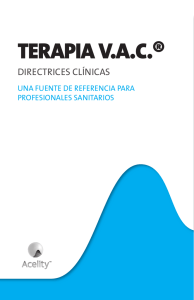 terapia v.a.c.® directrices clínicas