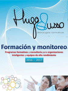 2016 Formación HUGO BUSSO