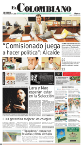 Editor - El Colombiano
