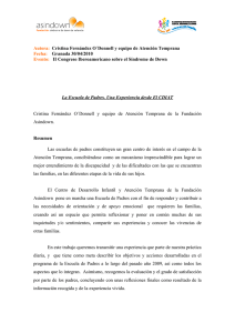 Cristina Fernández O´Donnell y equipo de Atención