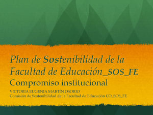 Plan de Sostenibilidad - Universidad de La Laguna