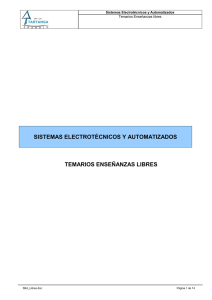 Sistemas Electrotécnicos y Automatizados