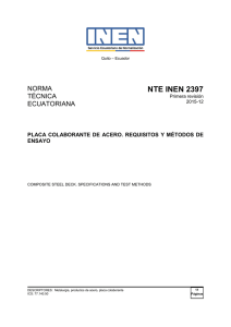NTE INEN 2397 - Servicio Ecuatoriano de Normalización