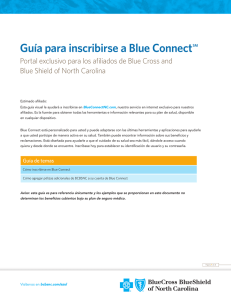 Guía para inscribirse a Blue Connect Portal exclusivo para los
