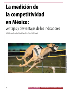 La medición de la competitividad en México