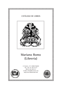 Librería - LIBROS ANTIGUOS ROMO