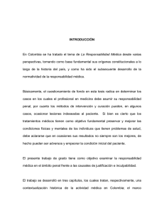 Breve aproximación a algunos aspectos de la responsabilidad