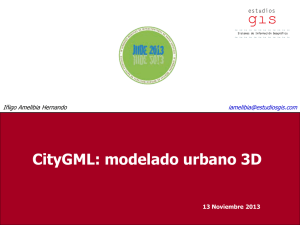 CityGML: modelado urbano 3D