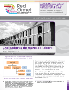 Boletin 1 Mercado Laboral e Informalidad Bucaramanga y
