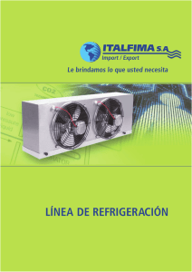 Catálogo Italfima Refrigeración