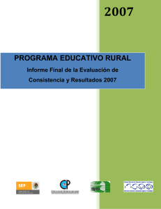 programa educativo rural