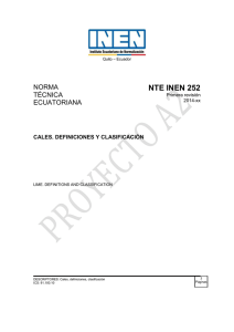 NTE INEN 252 - Servicio Ecuatoriano de Normalización
