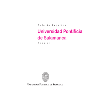 Guía de Expertos - Universidad Pontificia de Salamanca