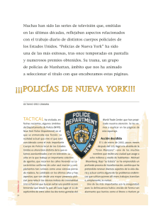 ¡¡¡POLICÍAS DE NUEVA YORK!!!