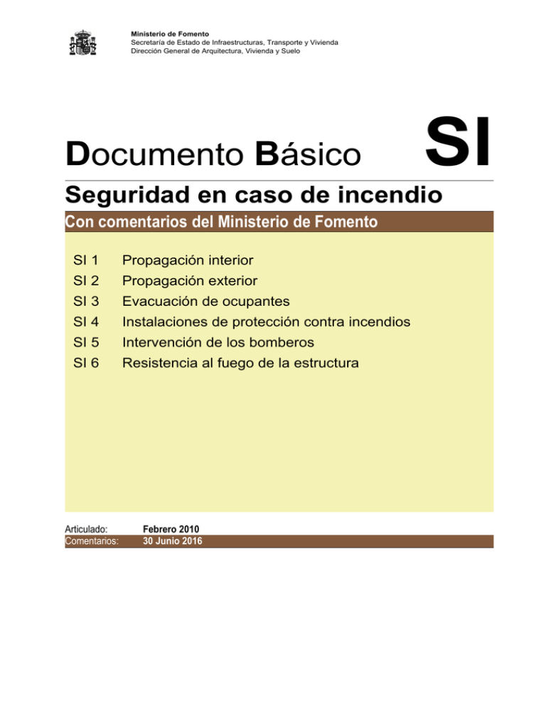 Documento Básico SI