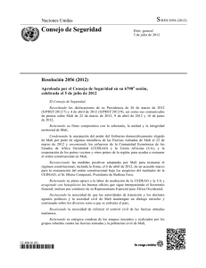 ONU- Resolución 2056 (6 p.)