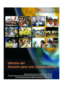 Informe Final CoP Español - World Report on Culture of Peace
