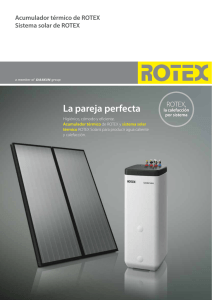 Sistemas solares de ROTEX