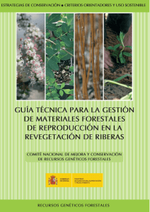 Guía técnica para la gestión de materiales forestales de