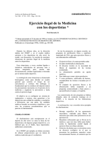 Artículo completo - Federación Española de Medicina del Deporte
