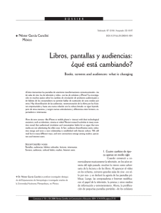 Libros, pantallas y audiencias