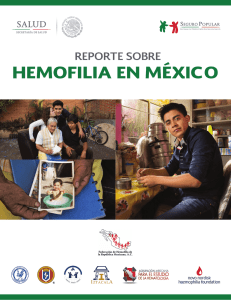 hemofilia en méxico - Federación de Hemofilia de la República