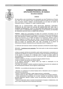 administración local - Diputación Provincial de Huesca