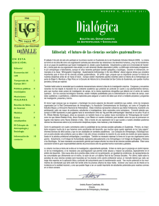 Dialógica 8 - Universidad del Valle de Guatemala