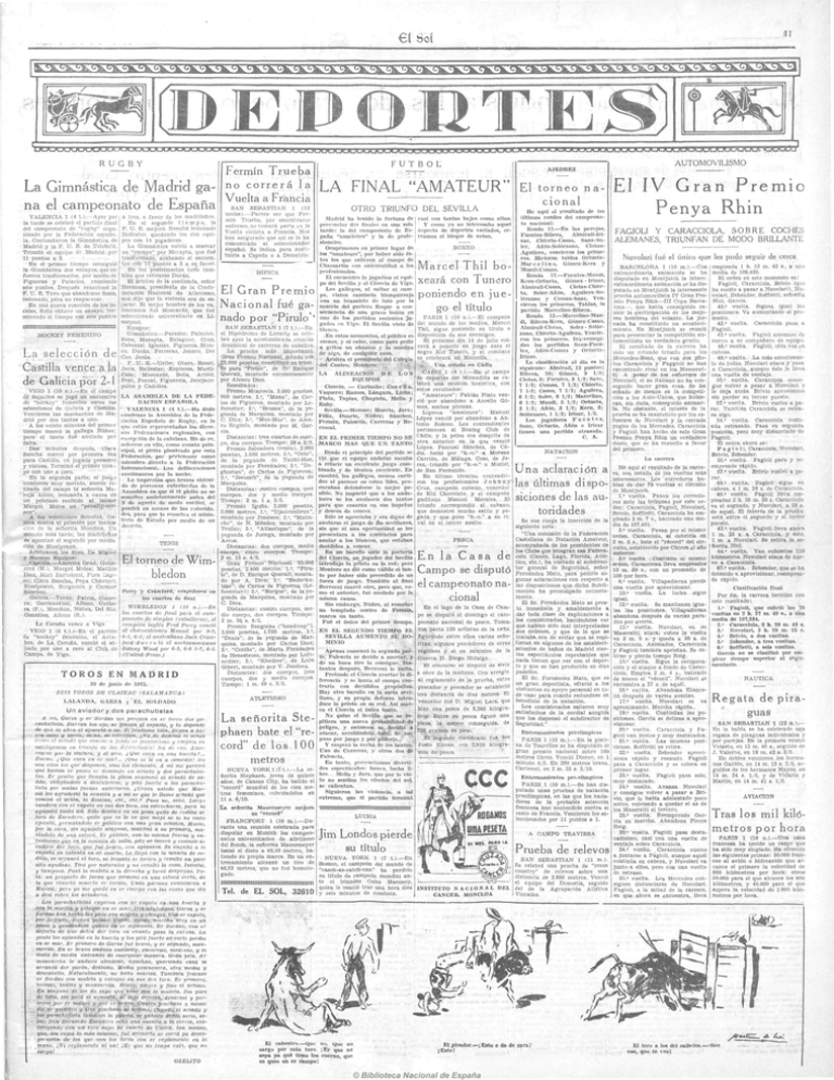 El IV Gran Premio Penya Rhin