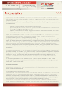 info 09 Boletín Técnico 09 Psicoacústica PDF