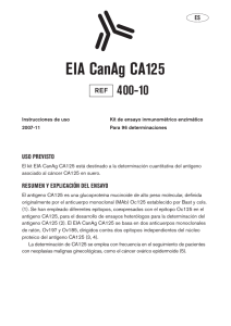 EIA CanAg CA125 - Fujirebio Diagnostics, Inc.