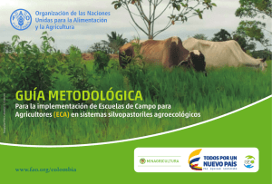(ECA) en sistemas silvopastoriles agroecológ