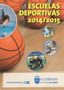 Escuelas Deportivas 2014-2015