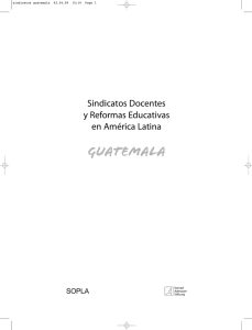 PDF - Sindicatos Docentes: Guatemala - Konrad-Adenauer