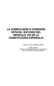 La Compulsión o Coerción Estatal - Revistas Científicas de la UNED
