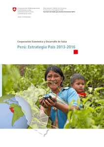 Perú: Estrategia País 2013-2016