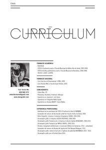 currículum