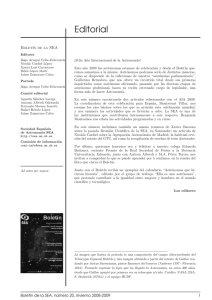 Editorial - SEA | Sociedad Española de Astronomía