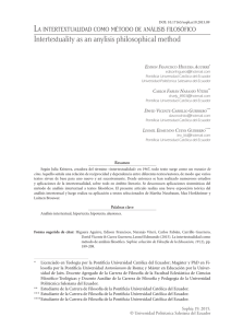Descargar el archivo PDF - Sophia: Colección de Filosofía de la